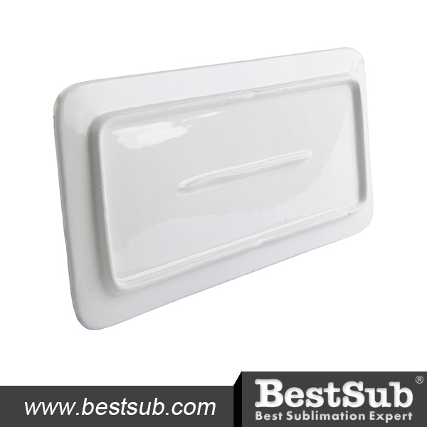 Flat Rectangle Ceramic Plate (12