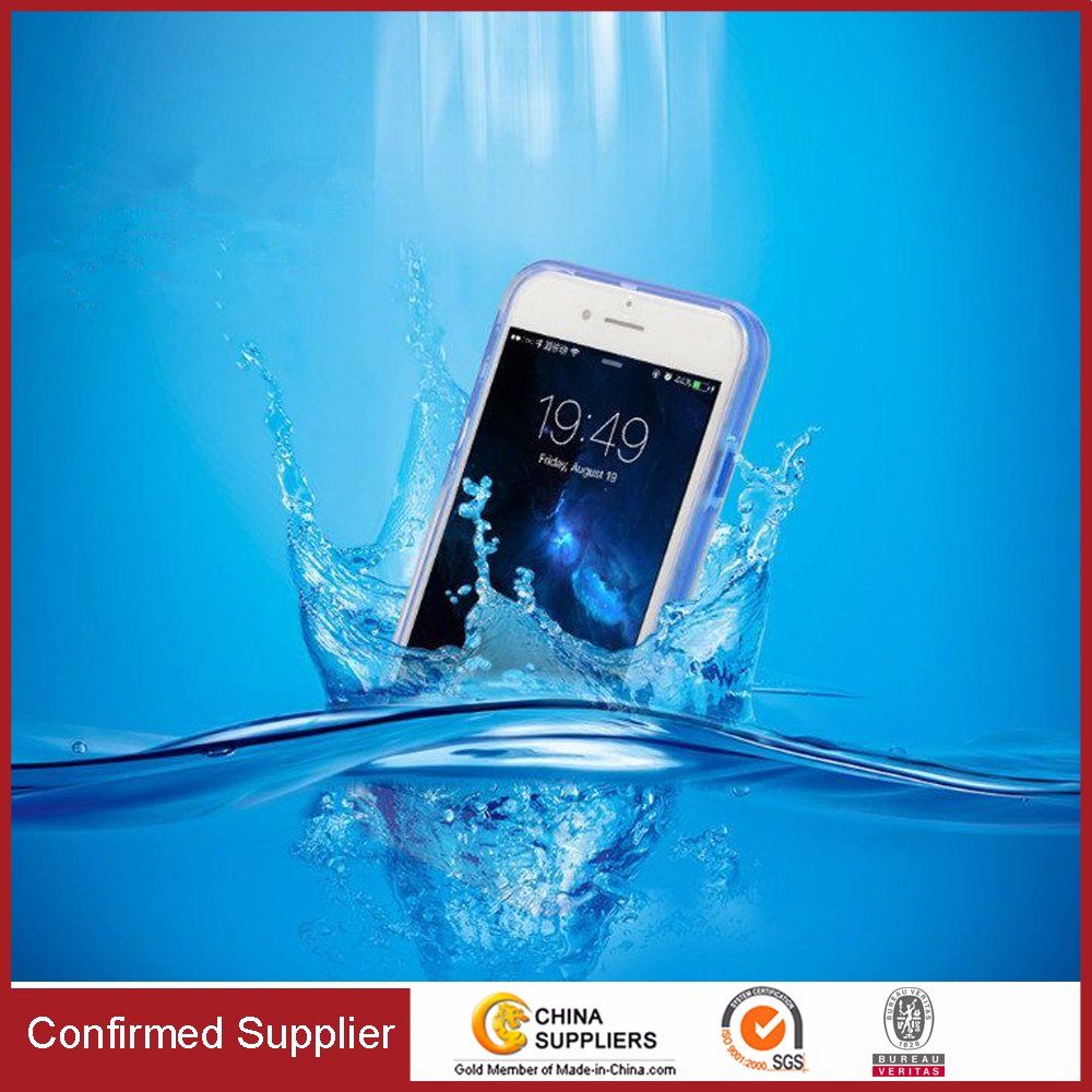 New Ultra Thin Waterproof Colored Transparent Protection Cell Phone Case