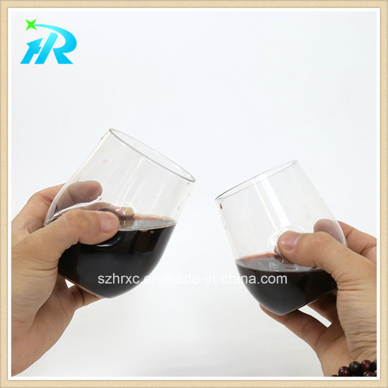 Cheap Plastic Finger Curve Wine Champagne Flute Bulk