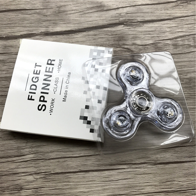 Transparent Spinner Toys