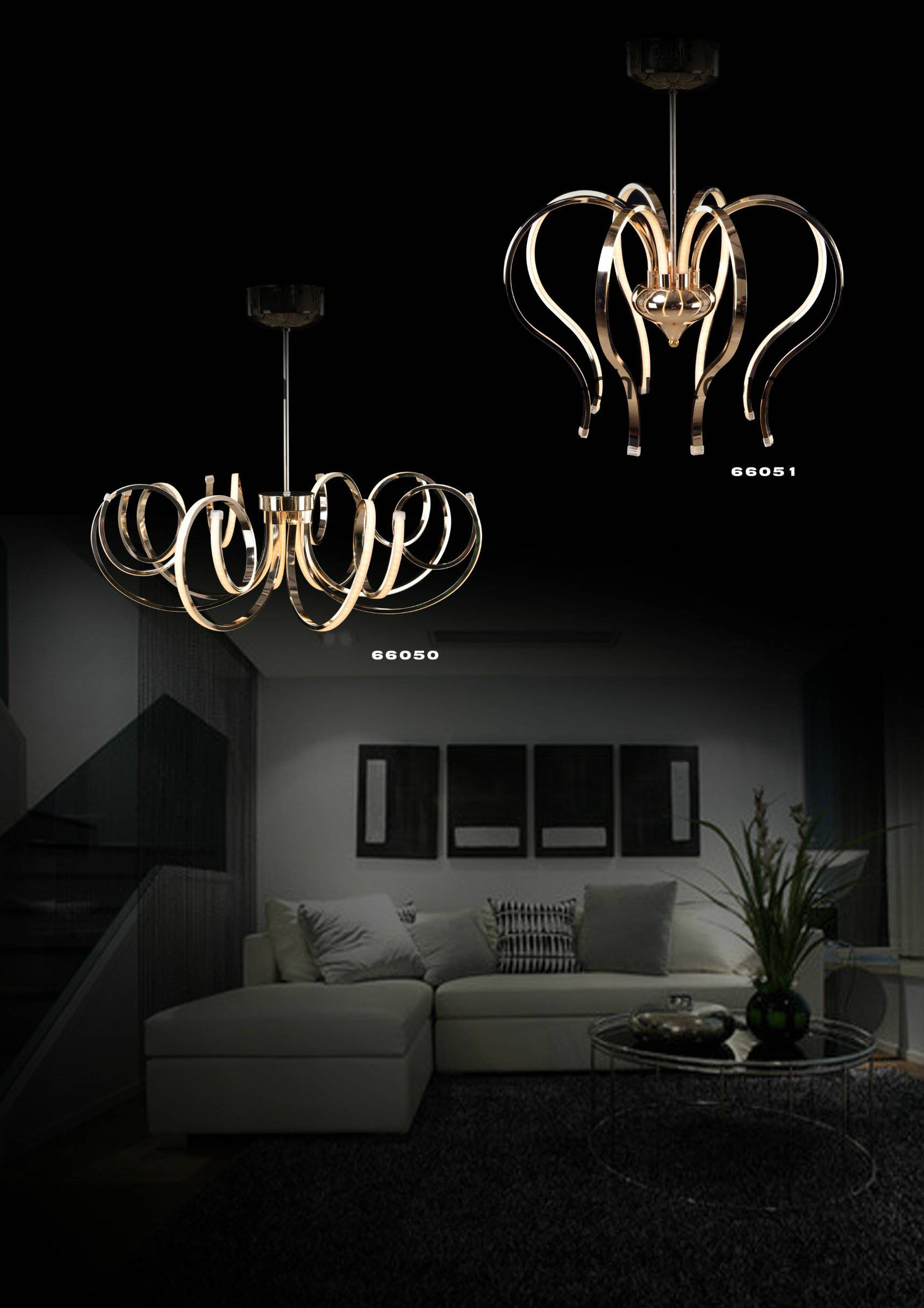 Newest Design Modern LED Pendant Light for Homing (AQ-66050)
