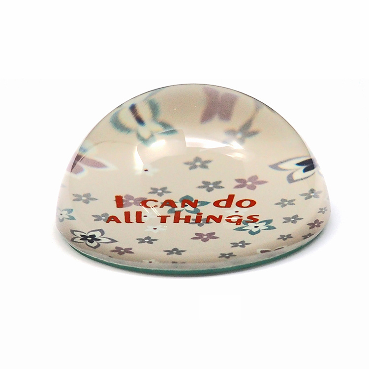 Wholesale Cheap Clear Dome Souvenir Paperweight Hx-8351