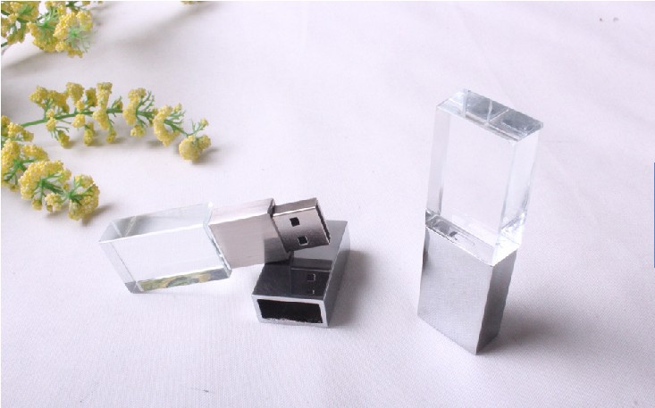 Crystal Light Cool Thumb Drive USB Flash Disk 8GB