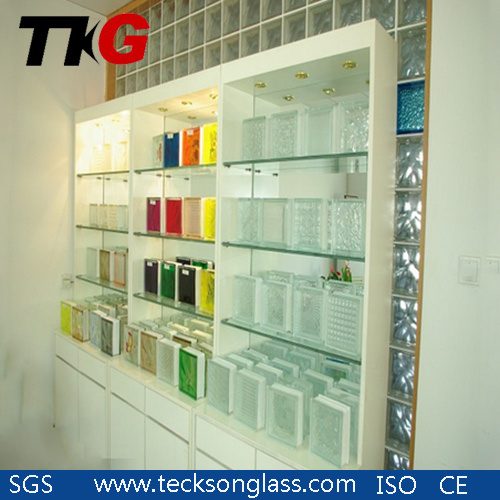 Clear or Colored Glass Block-Glass Brick for Wall