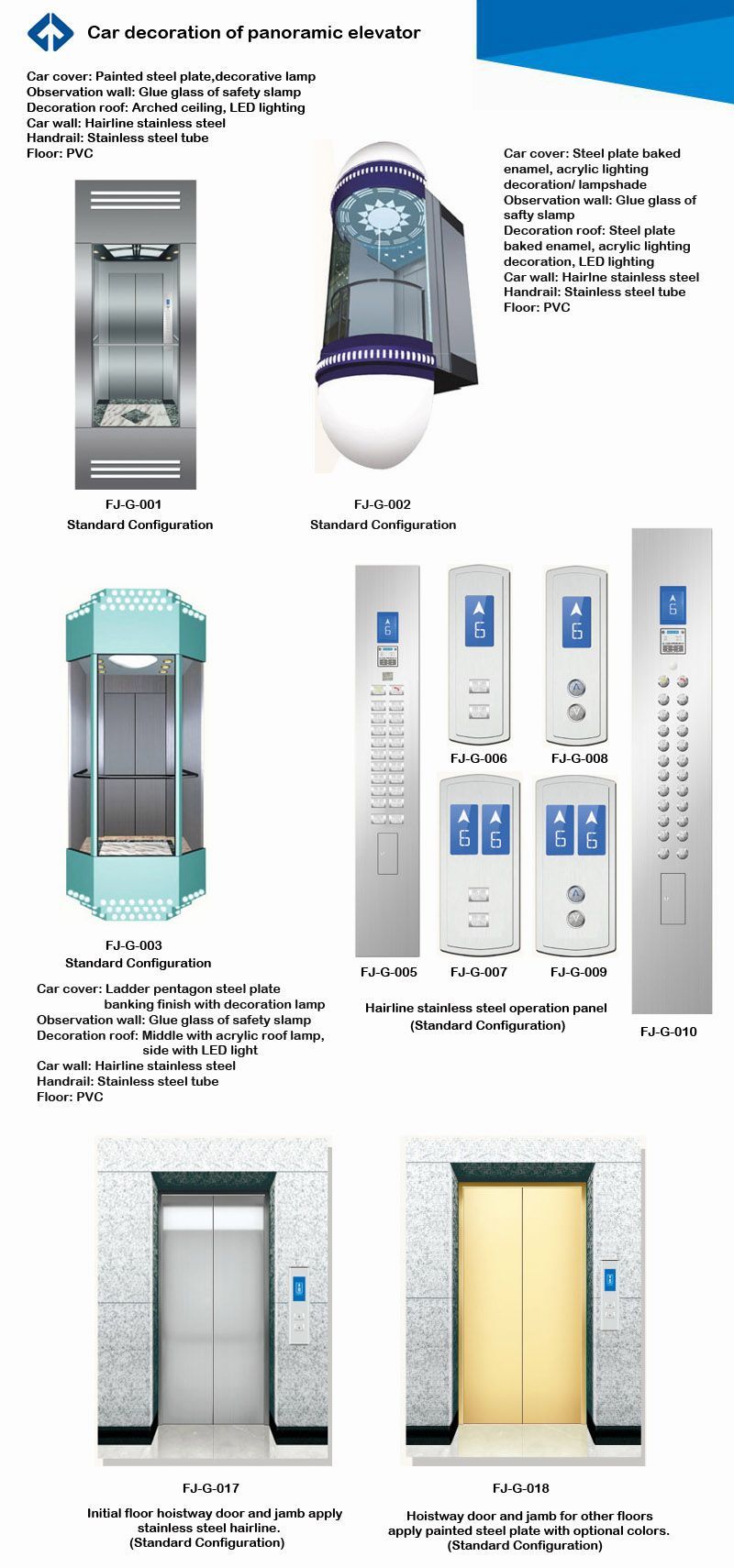 All Sighting Elevator of Fujizy with High Quality