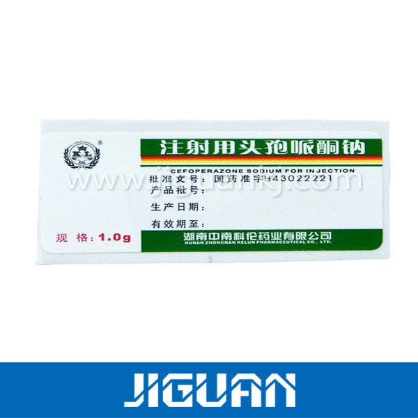 Logo Embossing Self Adhesive Printed Label Sticker (DC-LAB033)