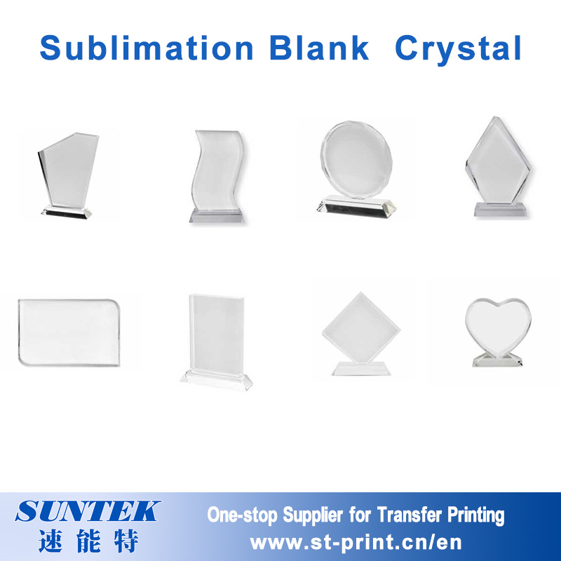 Sublimation Heat Transfer Printing Crystal Photo Frame Blank Gift