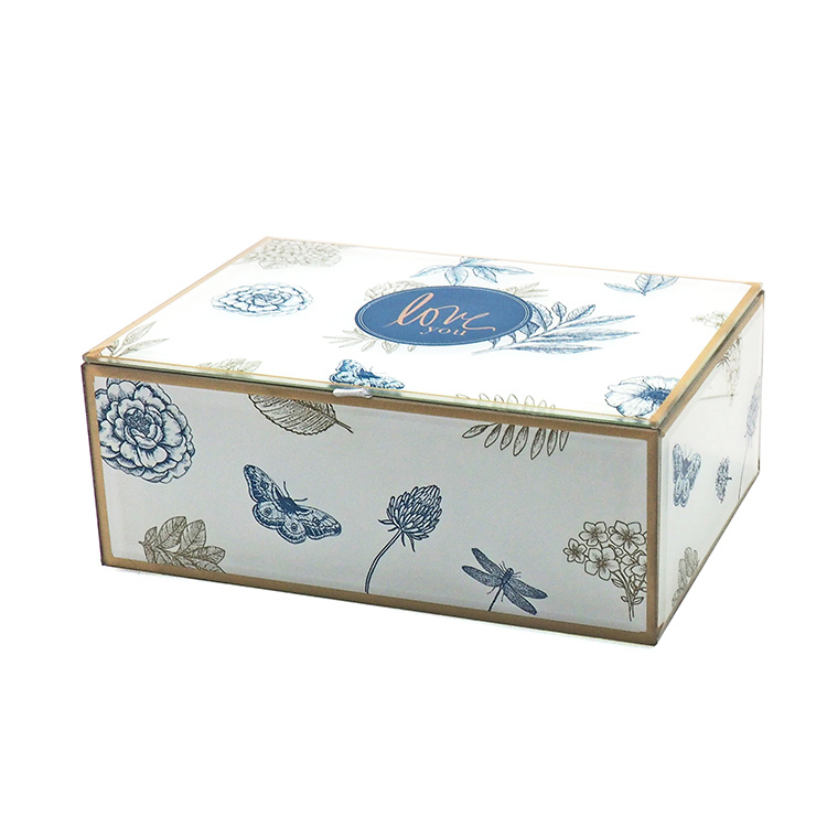 Custom Elegant Crystal Glass Jewelry Gift Box (Jb-1057-11)