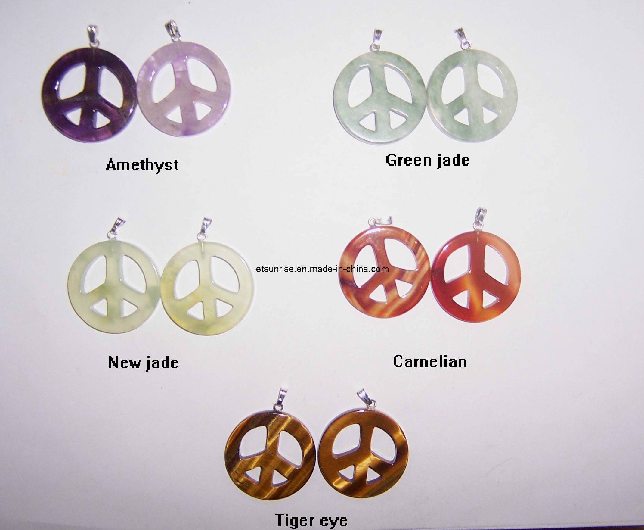 Fashion Pendant, Semi Precious Stone Pendant, Jewelry (ESB01426)