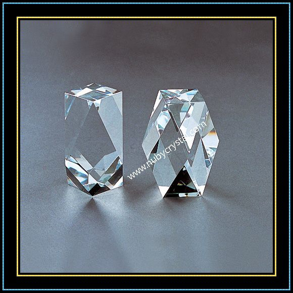 Faceted Crystal Blank Block