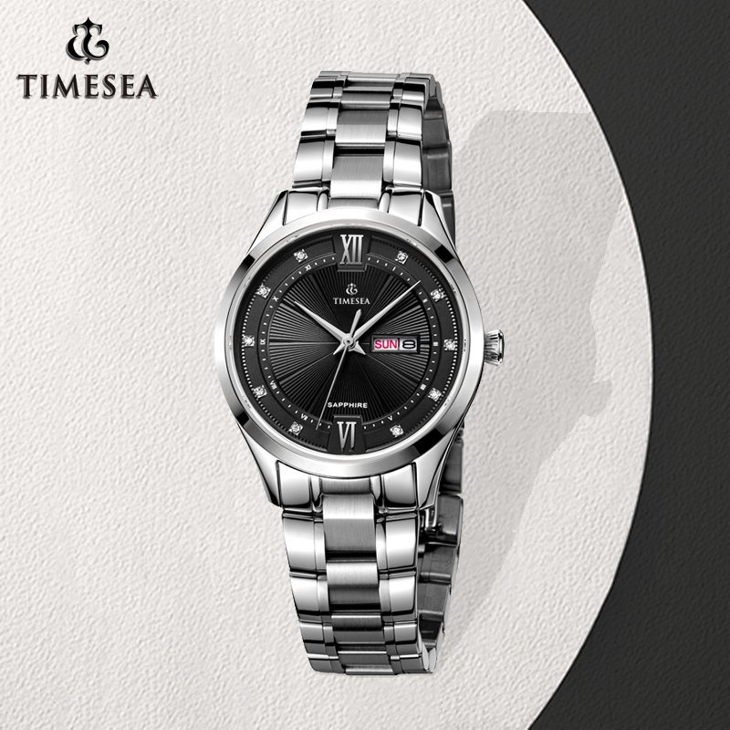Fashion Watches Stainless Steel Quartz Men's and Ladies Watch 72518