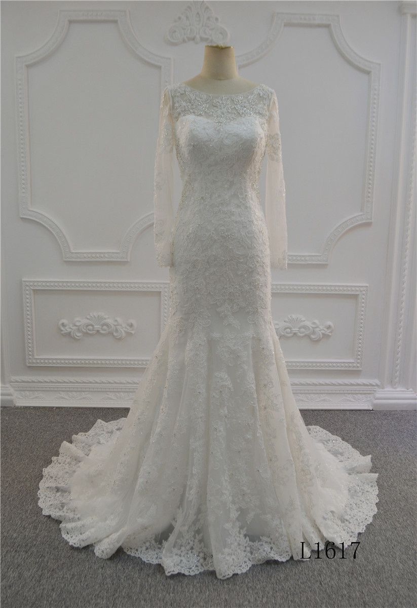 Grace Ivory Mermaid Wedding Dress China Bridal Gown Wedding Dresses 2017 Wedding Dress Lace