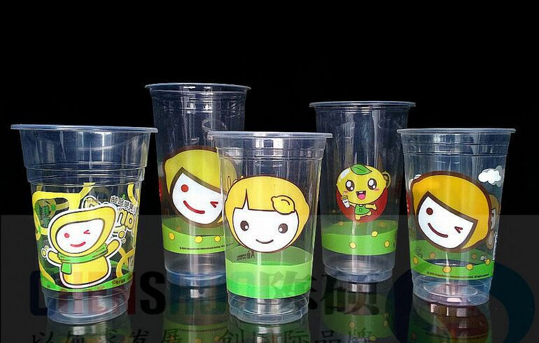 Customized Disposable Pet Cups for Juice