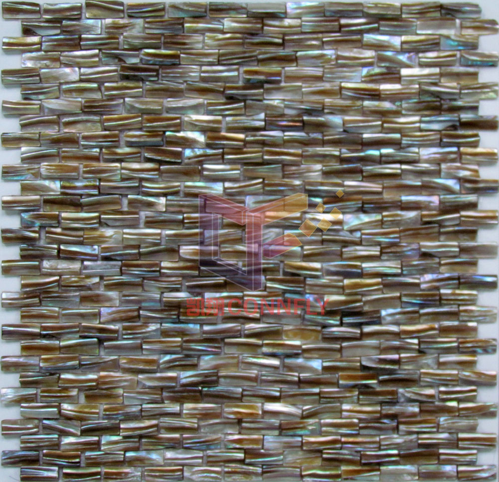 Fish Like Mother of Pearl Natural Shell Mosaic Cfp110)