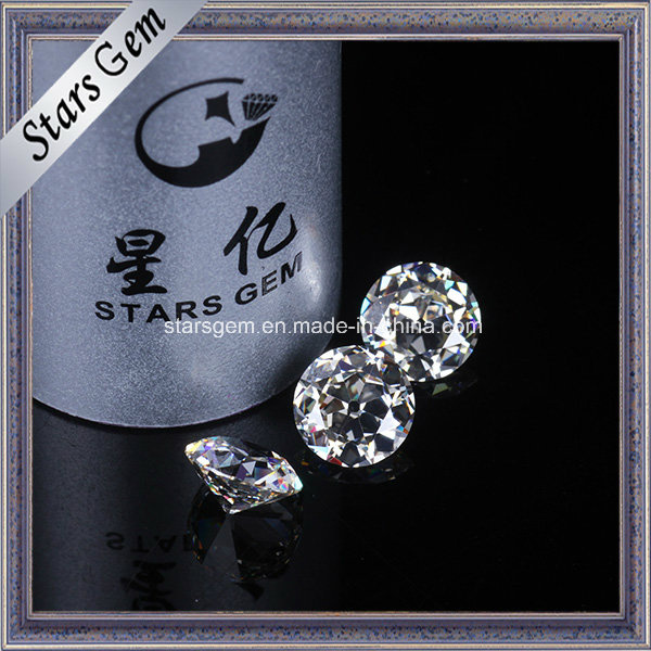Factory Produce European Old Mine Cut White 6A Cubic Zirconia CZ Gems