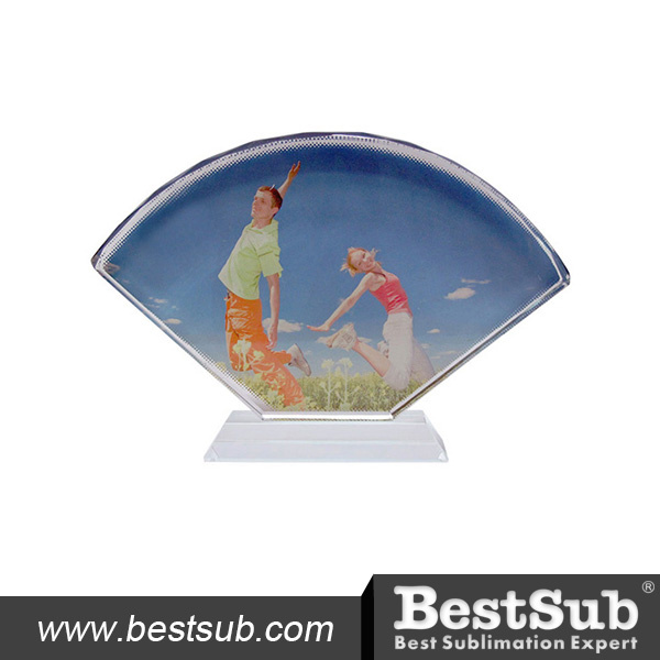 Bestsub Fan-Shaped Sublimation Photo Crystal Screen (CC11)