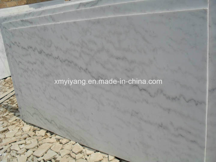 Polished Natural Stone Ivory Marble for Countertop/Flooring (YQC)