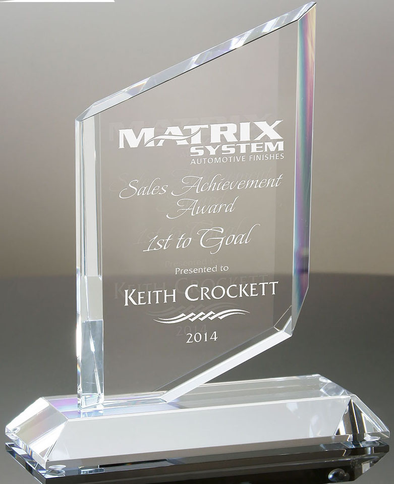Crystal Rectangle Award