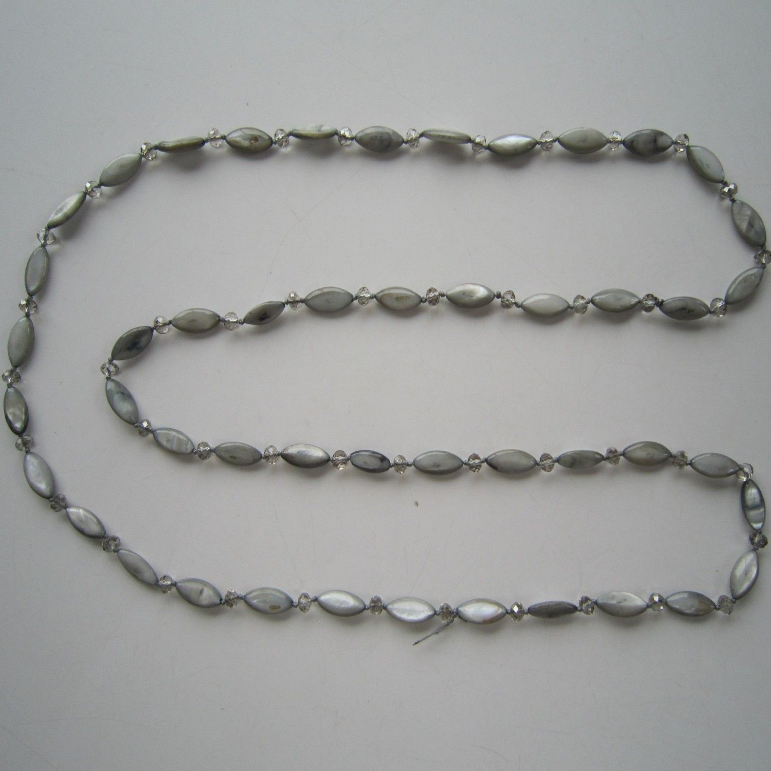 Long Shell&Crystal Necklace, Fashion Jewelry, Fashion Gift