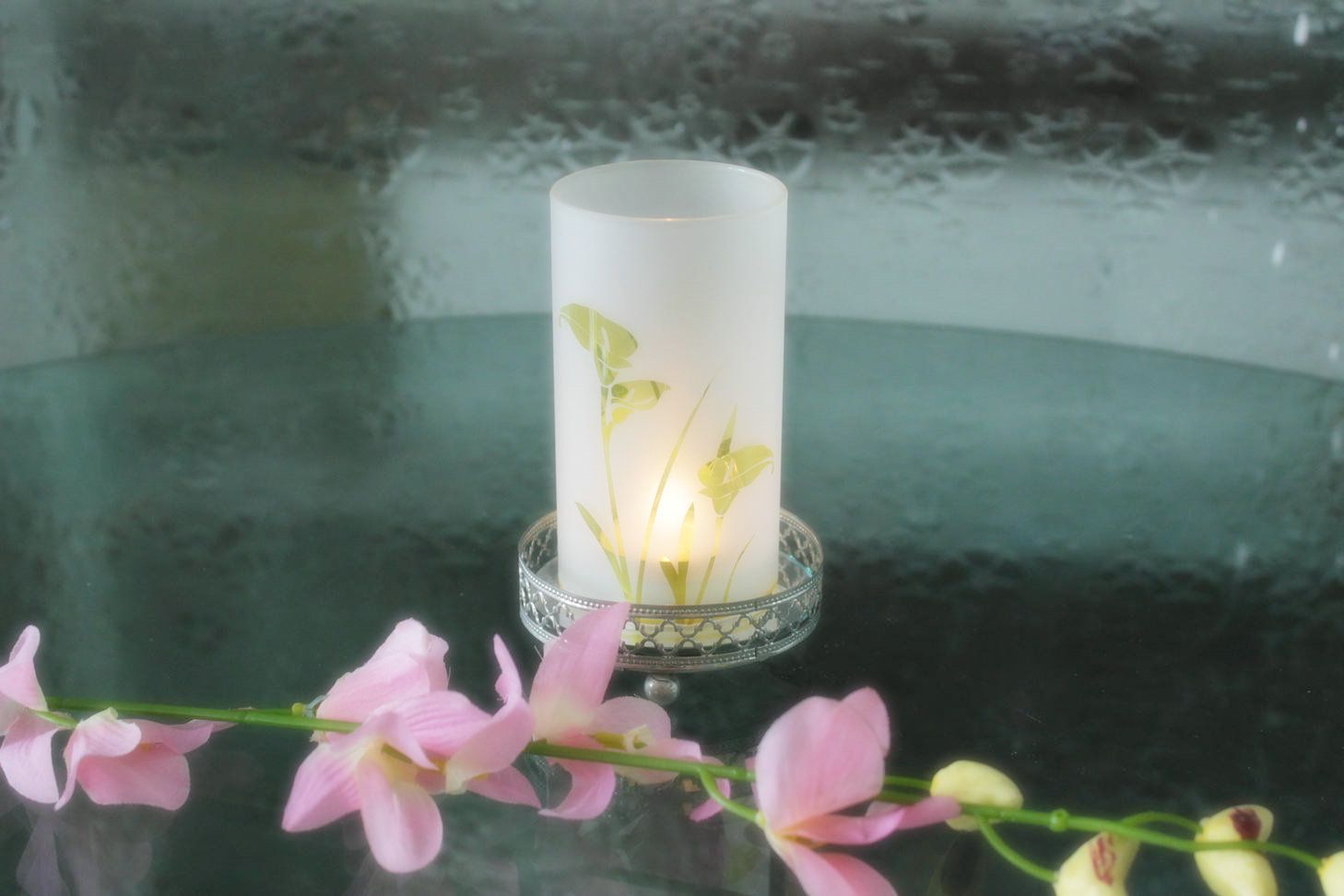 Glass Candle Votive for Home Decoration