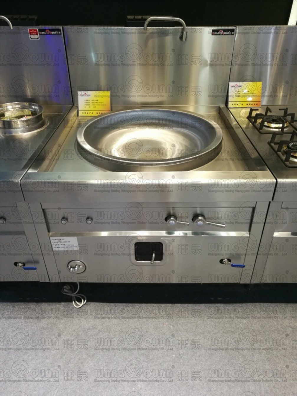 New Type Industrial Stainless Steel Pot Stove Cooking