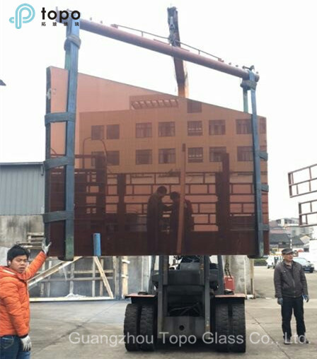Pink Color Tinted Float Glass for Home Decoration (C-P)