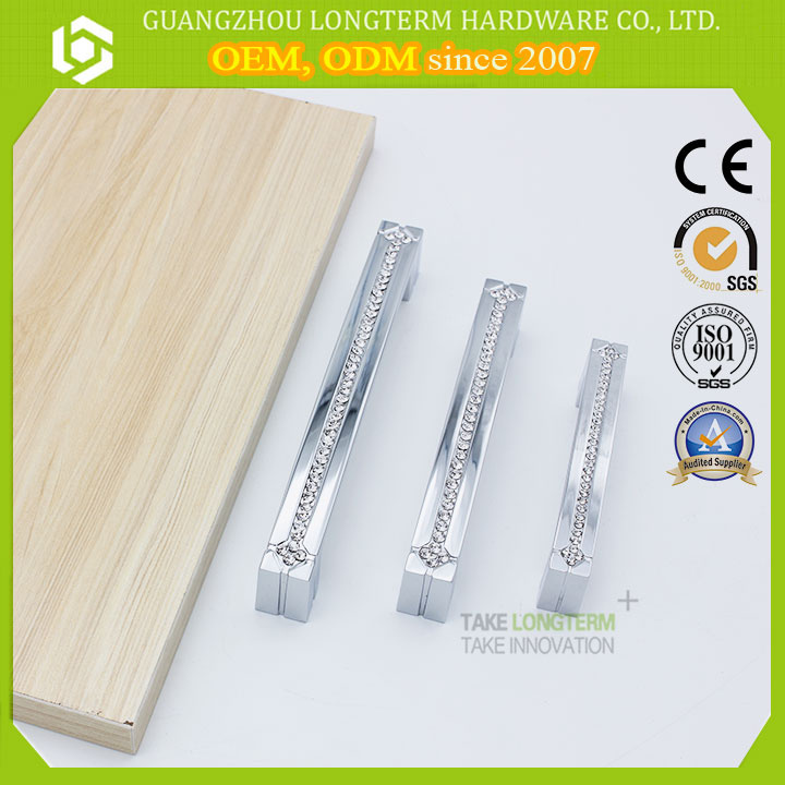 Furniture Clear Crystal Cabinet Drawer Handle