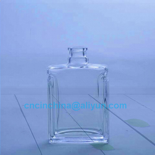 Empty Square Perfume Glass Bottle 100ml