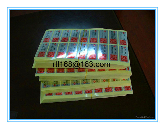 Custom Self-Adhersive Label Printing