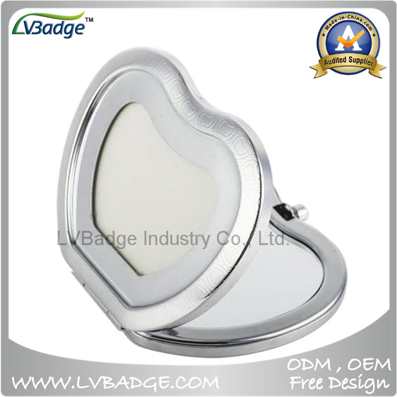 Blank Metal Compact Mirror for Promotion Gift