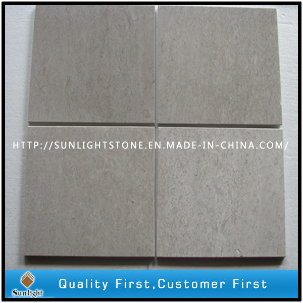 Chinese White Stone Screw Beige Marble for Building Floor Tiles