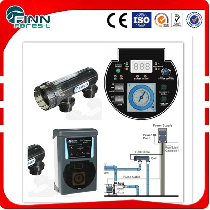 High Quality Emaux Salt Pool Chlorinator with Light Transformer