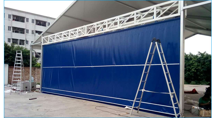 PVC Fabric Flexible Lifting Door