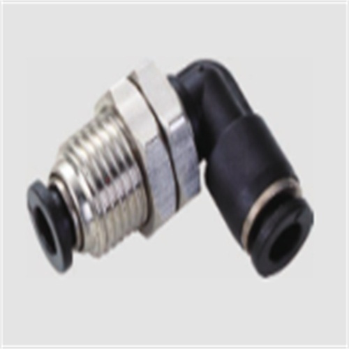 Plm-C Bulkhead Union L Compact One-Touch Fitting