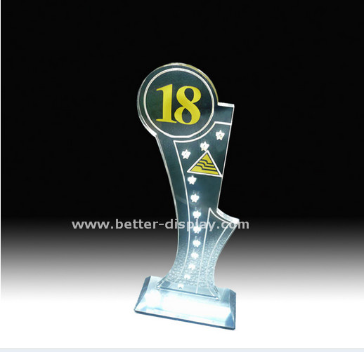 Custom Acrylic Trophy Crystal