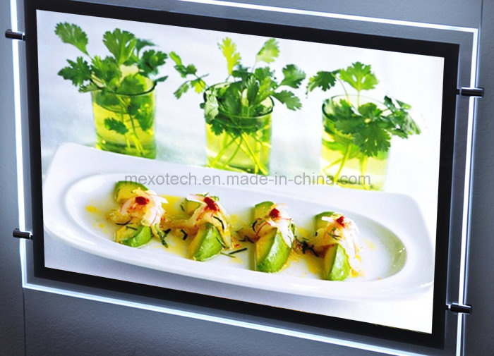 Edge-Lit LED Slim Light Box Photo Picture Frames (CSH03-A3L-07)