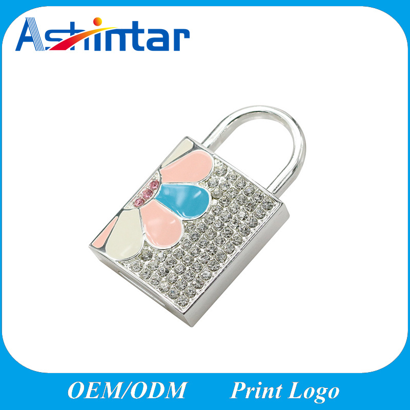 Metal Lock USB Pendrive Flash Memory Mini USB Stick