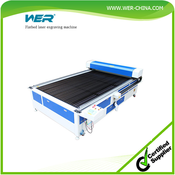 New Printer of Flatbed Laser Engraving Machine with 1500hrs Laser Tube