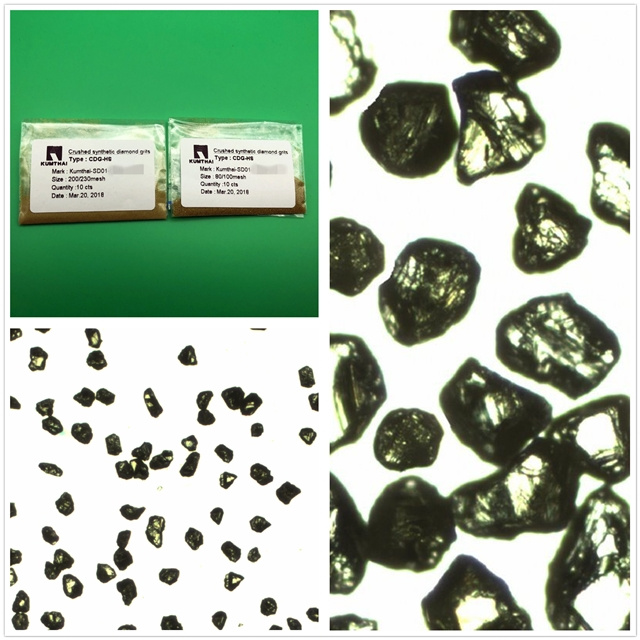 HS Synthetic Diamond Crushed Diamond Grit for Industrial (CDG-HS)