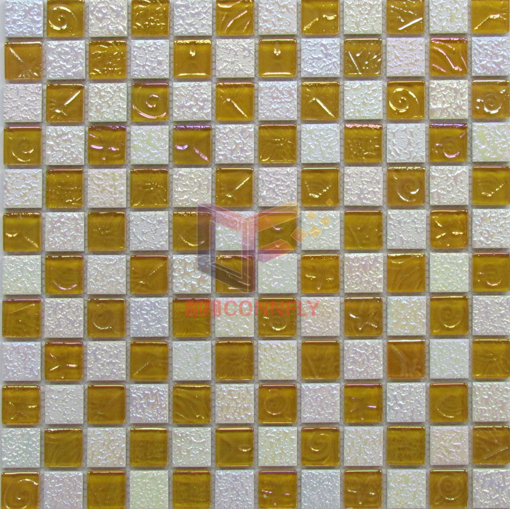 Luster Covered Crystal Mosaic Tile (CFC262)