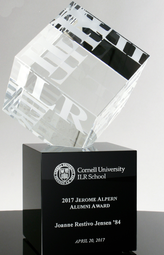 Crystal Balancing Act Award Black Base