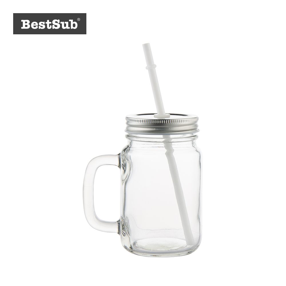 Bestsub Sublimation Mason Jar, Clear Bm12c