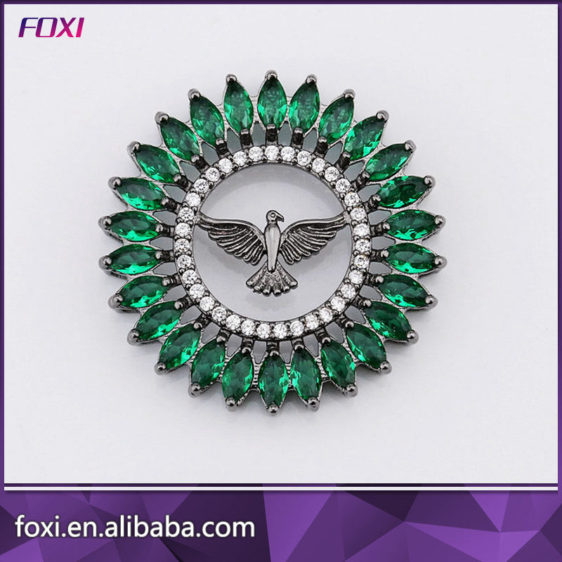 Semi Joias Cubic Zirconia Pendant Necklace Religiosas