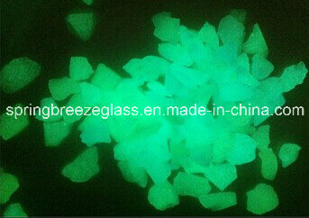 Crushed Luminescent Glass for Garden