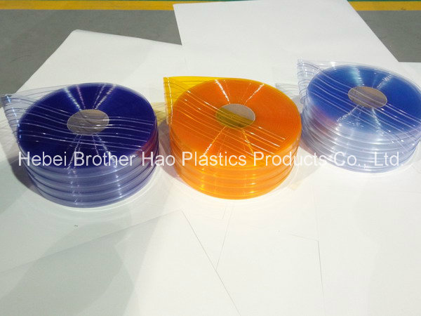PVC Strip Curtain 200mmx2mmx50m (Double Ribbed)