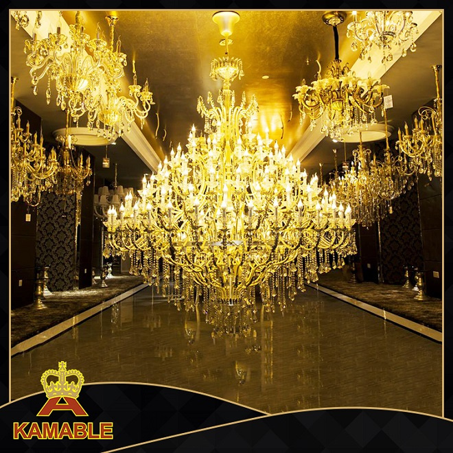 Hugeness Custom Hotel Lighting Crystal Chandelier (Ka256)