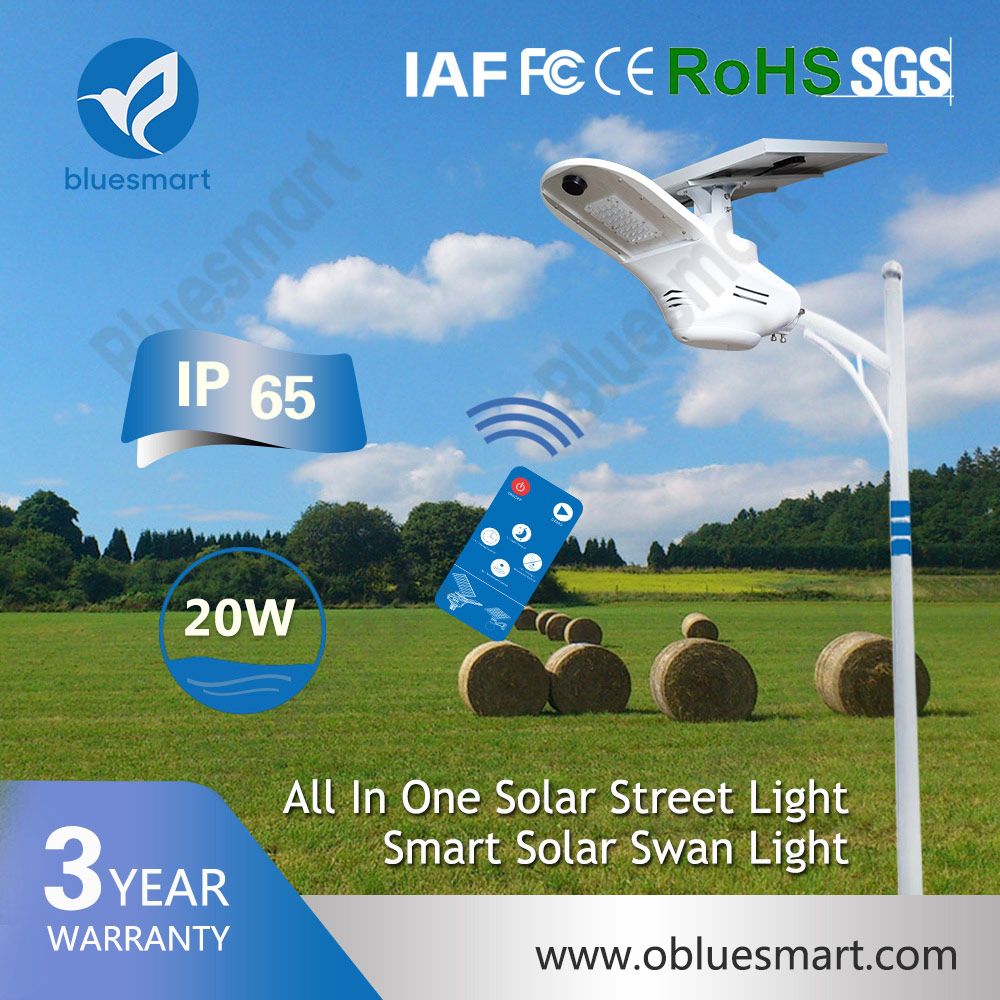 20W Solar Street Garden Lighting in Outdoor Light