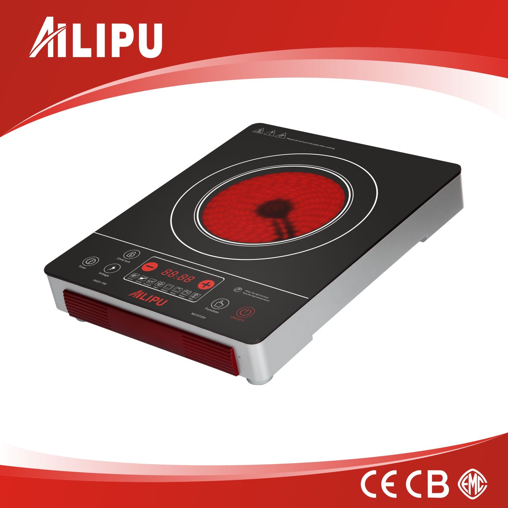 Infrared Cooker/Infrared Stove with CE/CB/EMC Certification