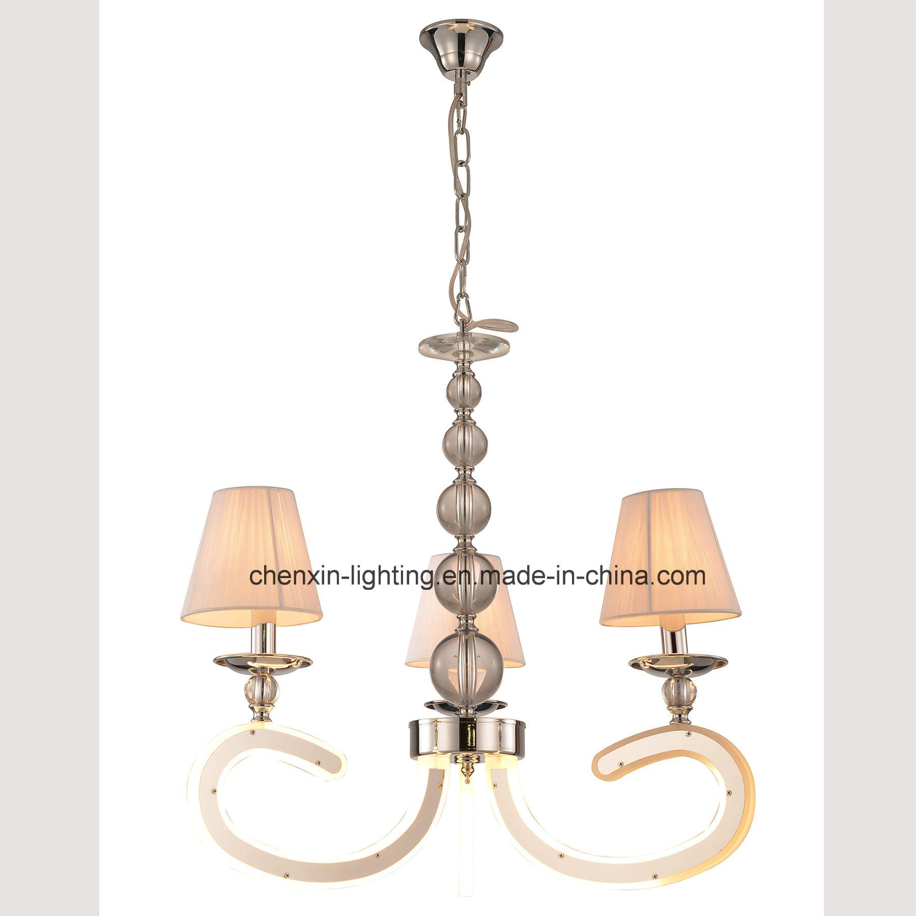 Top Quality Hotel Project Chandelier/Three Hanging Light with Acrylic