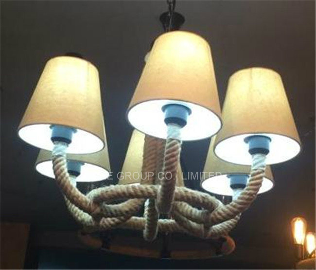 Phine Decoration Pendant Lamp Interior Lighting with Fabric Shade